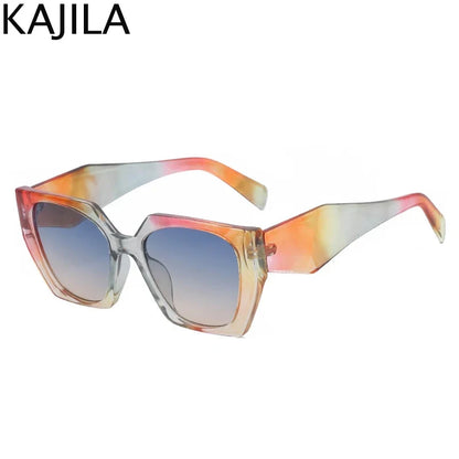 Cat Eye UV400 Square Punk Sunglasses