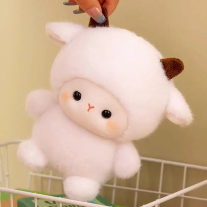 Cute 16cm Plush Companion Doll Capybara Elephant Stuffed Animal Pillow Plush Bear Animal Plush Toy Sleeping Gift