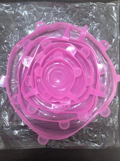 Silicone Stretch Lids | Reusable Food Covers for Bowls, Pots, and Containers