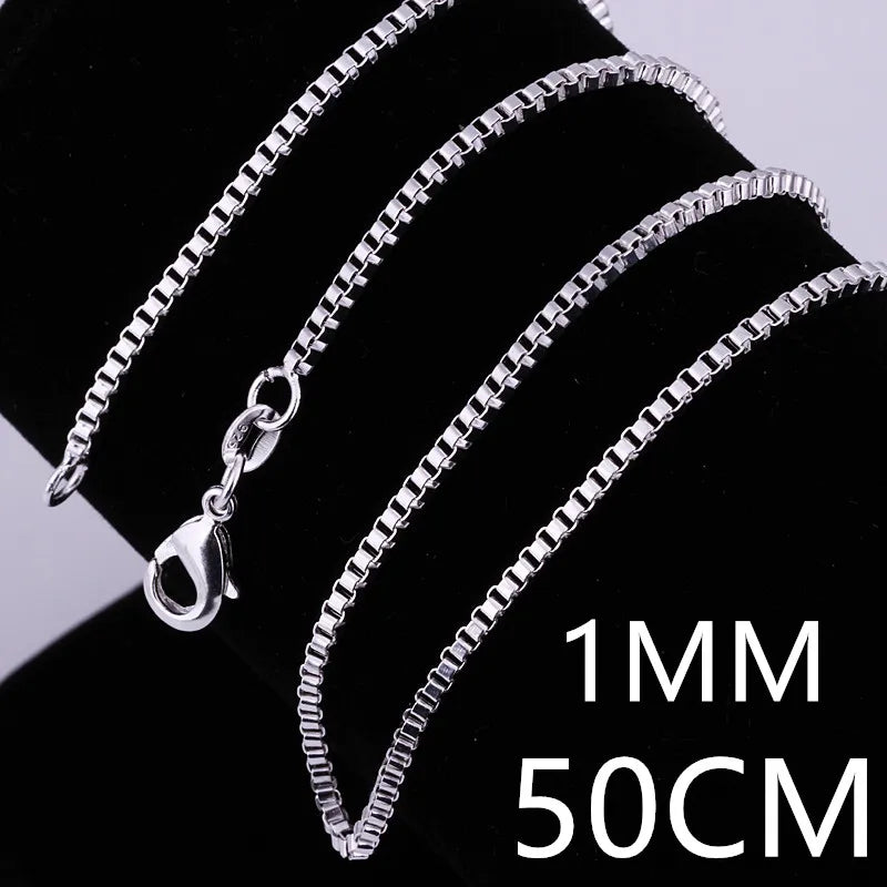 Andara 925 Sterling Silver Gold-Plated Box Chain Necklace | Fashion Basic Choker for Women