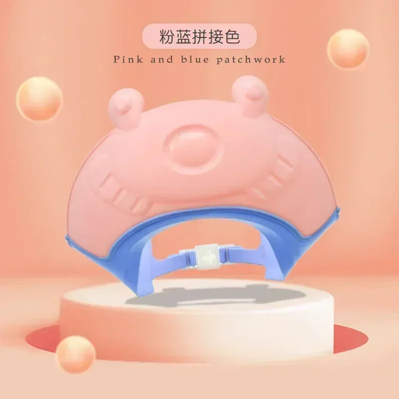 Baby Shower Cap with Adjustable Eye Protection | Waterproof Bath Shampoo Visor for Kids 0-6 Years