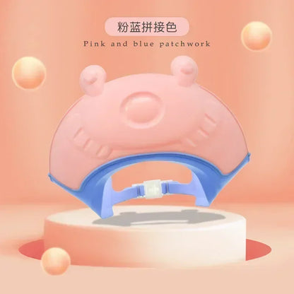 Baby Shower Cap with Adjustable Eye Protection | Waterproof Bath Shampoo Visor for Kids 0-6 Years