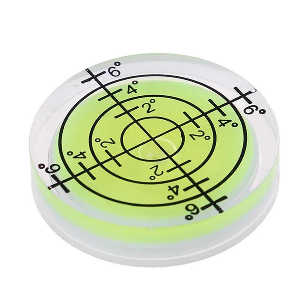 1PC Precision Bubble Level Round Circular Measuring Kit | Mini Spirit Level Bull Eye Horizontal Leveler