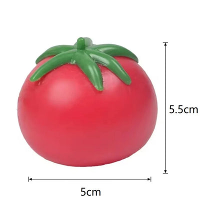 Taba Squishy Cool In Summer Tomatoes Water Balloon | Unbreakable Artificial Fruit Squeeze Toys for Beach Water Fights