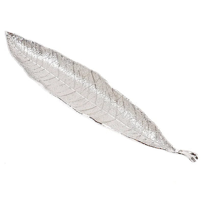 Metal Bodhi Leaf Incense Tray | Zen Incense Burner and Ash Catcher