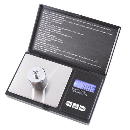 Mini Jewelry Scale 0.01g | Digital Pocket Scale for Gold, Coins, and Kitchen Use
