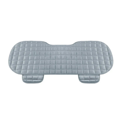 Car Seat Cover Front Rear Flocking Cloth Cushion Non Slide Winter Auto Protector Mat Pad Keep Warm Universal Fit Truck Suv Van