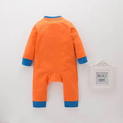 2026 Spring New Baby Boy Romper Cotton Chinese style Long Sleeve Romper Newborn Overalls Baby Clothes 0-2Y E12391