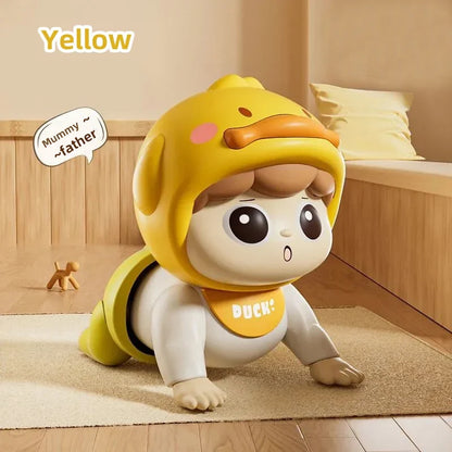 crawling doll baby toy with music, ,learning crawling guidance and head up train Children's vocal toys and baby interactive ing