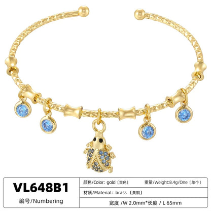 Golden Star Charm Cuff Bracelet | Trendy Fashion Jewelry for Women