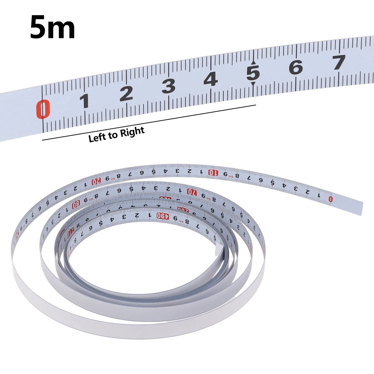 Self-Adhesive Tape Measure | Multipurpose Measuring Ruler for Woodworking and Sewing