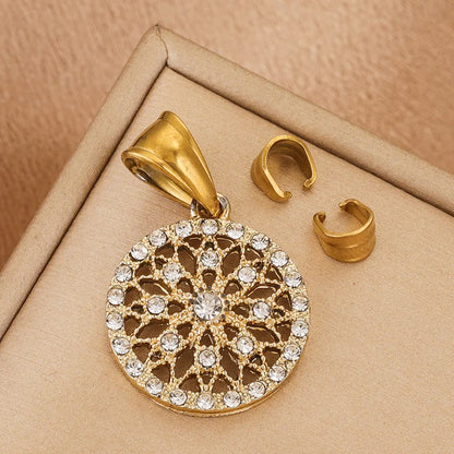 Gold Plated Melon Clasps | Stainless Steel Jewelry Connectors