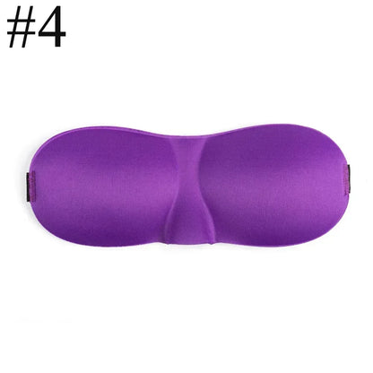 3D Contoured Sleep Mask for Men and Women | Zero Pressure Light Blocking Eye Cover