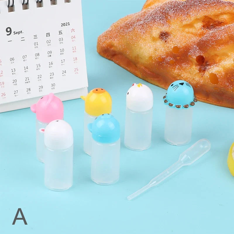 Mini Sauce Bottle Set | Portable Ketchup and Dressing Containers for Bento