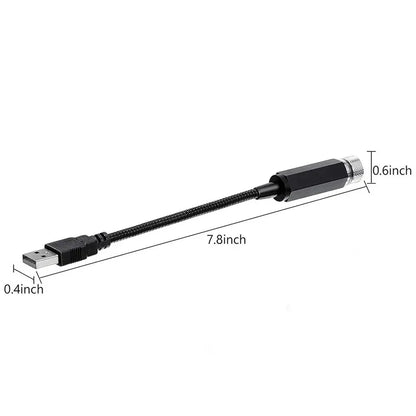 LED Starry Sky Lamp Car Laser Star Roof Light | 5V USB Galaxy Projector for Room Ceiling Decor