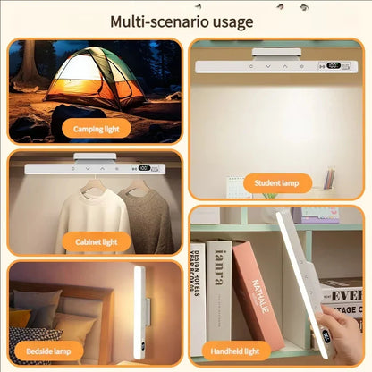 LED Touch Table Lamp with Remote Control and Timing | Rechargeable Magnetic Desk Light
