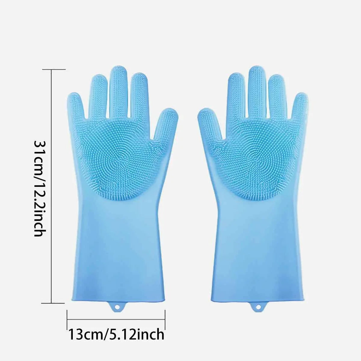 Premium Silicone Bathing Gloves for Dogs and Cats