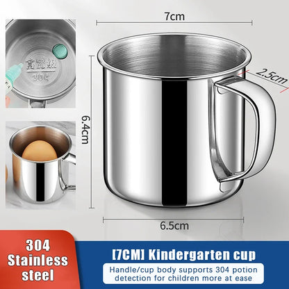 Stainless Steel Coffee Mug with Handle | Unbreakable Travel Cup