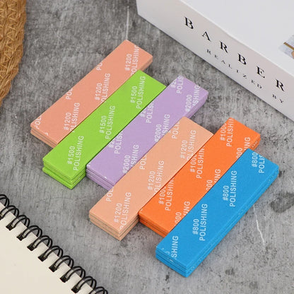 9pcs Semi-rigid Sanding Sticks | Model Making Tool Set for Plastic Polishing and Hobby DIY