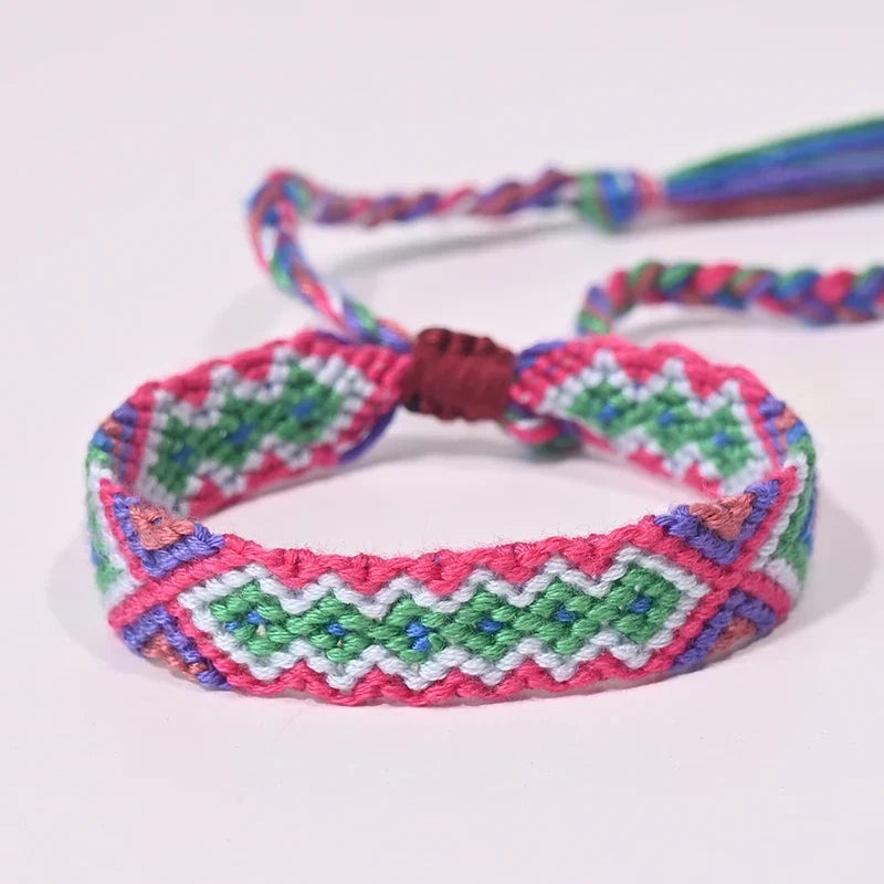 Rope Weave Bohemia Friendship Bracelet | Handmade Summer Beach Jewelry for Women