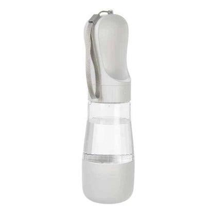2-in-1 Travel Dog Food and Water Bottle Dispenser