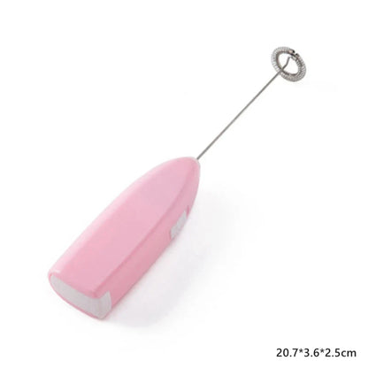 Mini Electric Egg Beater | Handheld Milk Frother and Coffee Whisk