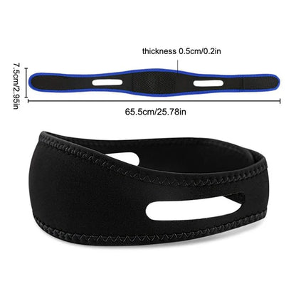 Anti Snore Chin Strap | Breathable Nylon Snoring Belt for Better Sleep