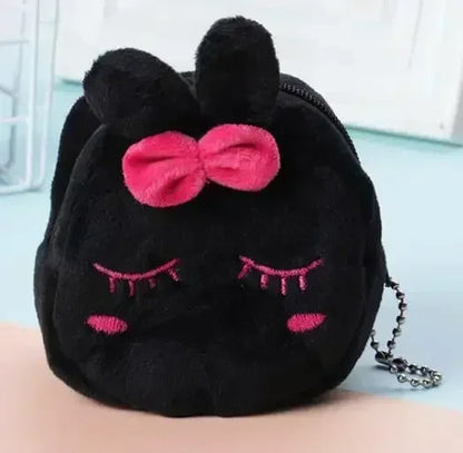 Cartoon Cute Pig Animal Coin Purse | Kawaii Soft Plush Zipper Wallet for Kids