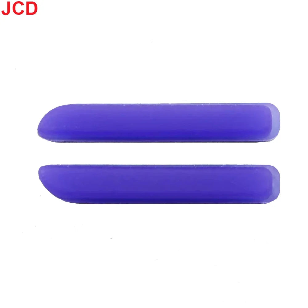 JCD 2sets Replacement Rubber Feet and Button Cover Set for 3DS Console | Repair Kit