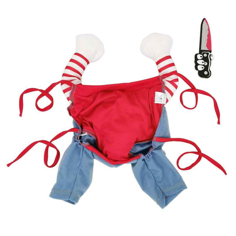 Halloween Dog Costume – Funny Adjustable Cosplay for Medium & Large Dogs