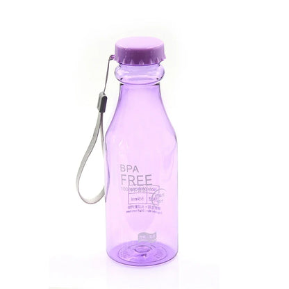 480ml Plastic Cute Yogurt Water Bottle | Yakult Shape Kawaii Milk Carton Shaker