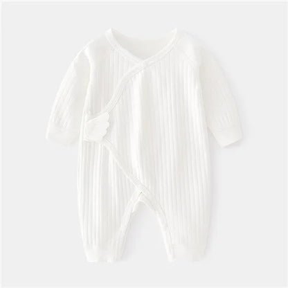 Cotton Newborn Baby Girl Boy Romper Print Infant Jumpsuit Casual New born Clothes For Girls Boys Spring Autumn Clothing New 0-6M