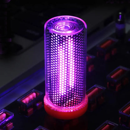 USB Glass Atmosphere Light | Touch Control LED Mood Lamp for Car and Home