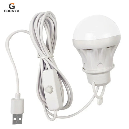 DC5V LED Camp Light Lantern | USB Emergency Hanging Tent Lamp