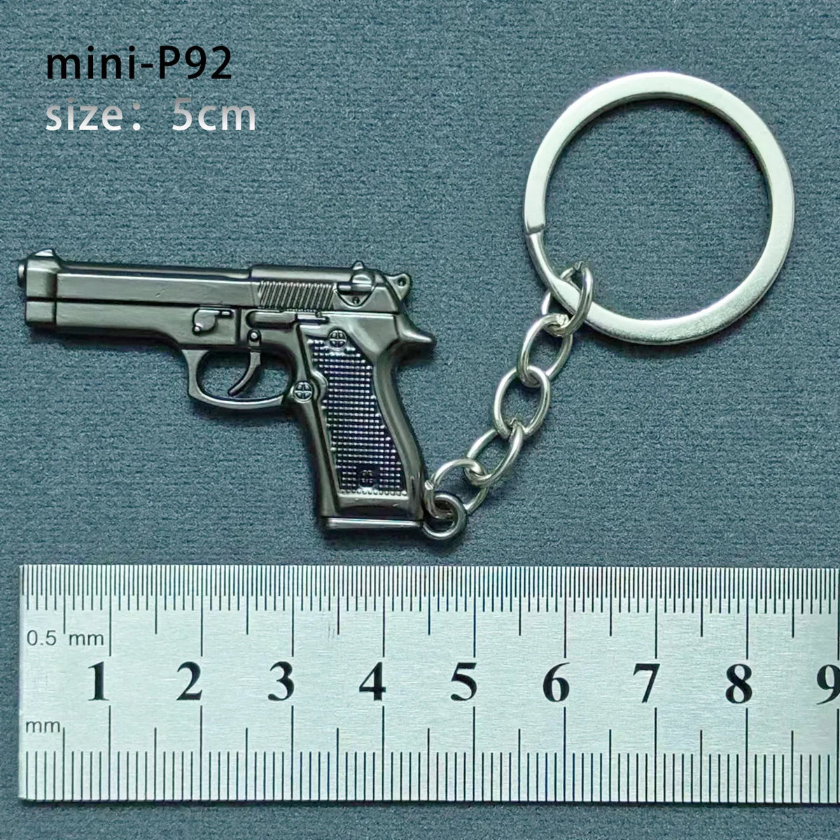 Mini Keychain Pendant 98k Alloy Gun Model | PUBG Battlefield Gift for Men