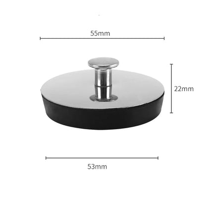 Universal Stainless Steel Sink Plug Drain Stopper | Fits 33-35mm, 43-44mm, 54-55mm Drains