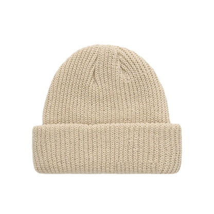 Baby Knitted Turban Hat for Boys Girls | Solid Color Winter Beanie
