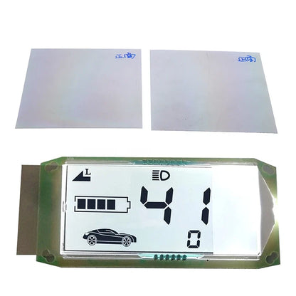 2pcs 9x9cm Universal LCD Polarized Film | Screen Protector for Electric Vehicle, Watch, Battery, and Large Cell Phone