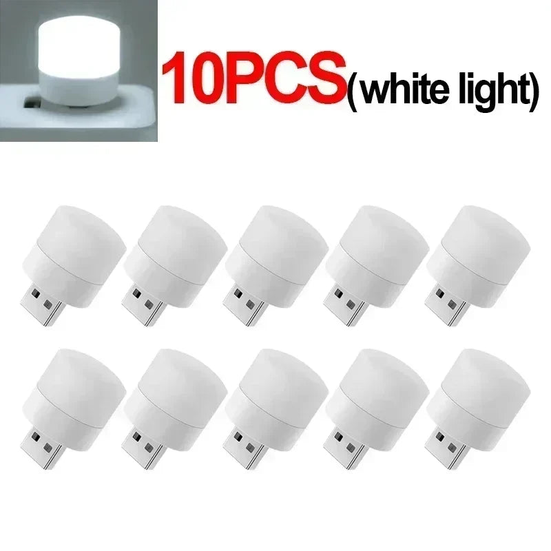 Mini LED Book Light | USB Rechargeable Reading Lamp for Bedroom and Travel