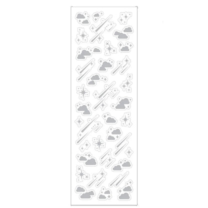 Cute Decorative Paper Stickers for Photocards and Scrapbooking | Kawaii Toploader Sticker Pack