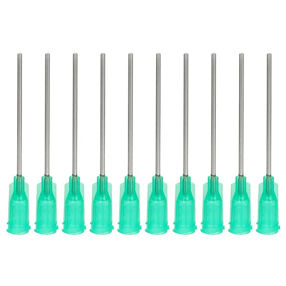 10Pcs Liquid Dispenser Syringe Blunt Needle Tips | Stainless Steel Glue Dispensing