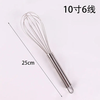 Stainless Steel Semi-Automatic Egg Beater | Hand Push Cream Blender for Kitchen Baking