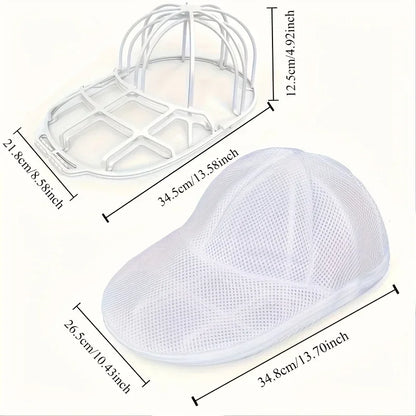 Hat cleaner cage for washing machine, hat cleaner with mesh bag, hat cleaner for baseball cap