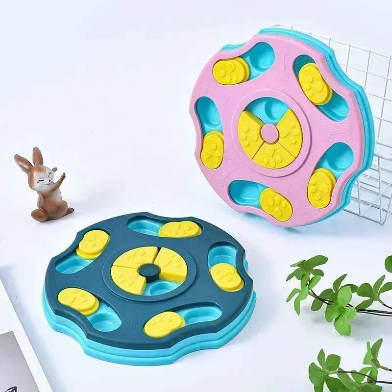 Dog Puzzle Slow Feeder Toy – Interactive Treat Dispenser for Mental Stimulation