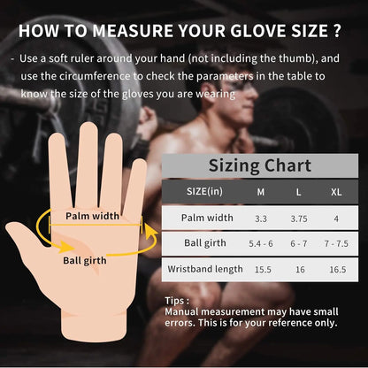 Gym Gloves for Men Women | Fitness Weight Lifting Gloves with Wrist Support