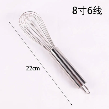 Stainless Steel Semi-Automatic Egg Beater | Hand Push Cream Blender for Kitchen Baking