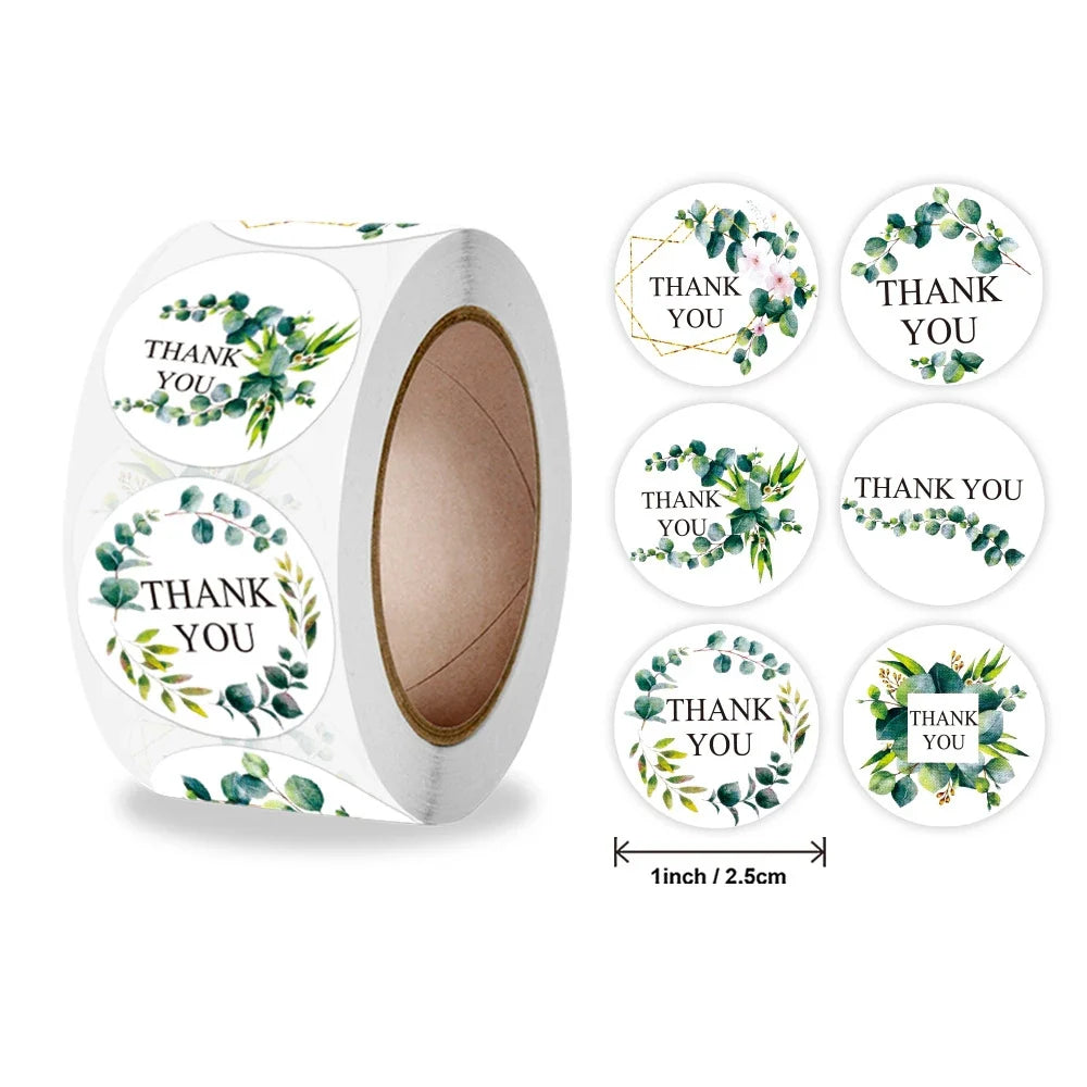 500pcs Handmade With Love Stickers | Baking Label Wedding Party Decoration Envelope Seal
