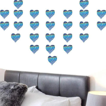 Heart Stickers and Star Stickers Roll | 100-500pcs Thank You Labels for Small Packaging