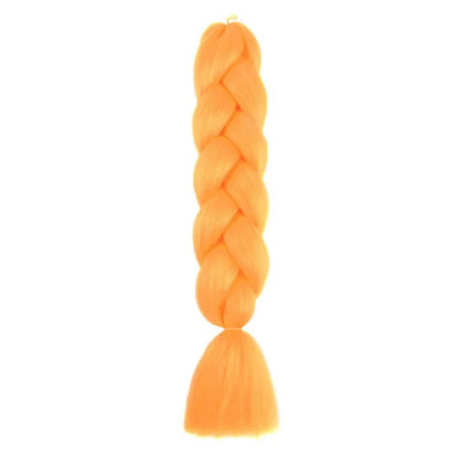 24-Inch Jumbo Box Braiding Hair Extensions | Yaki Straight Synthetic Dreadlocks