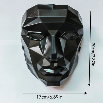 1PC Halloween Cat Face Mask - Special Shape Party Mask, Holiday Cosplay, Festival Decoration, Hot Costume Accessory